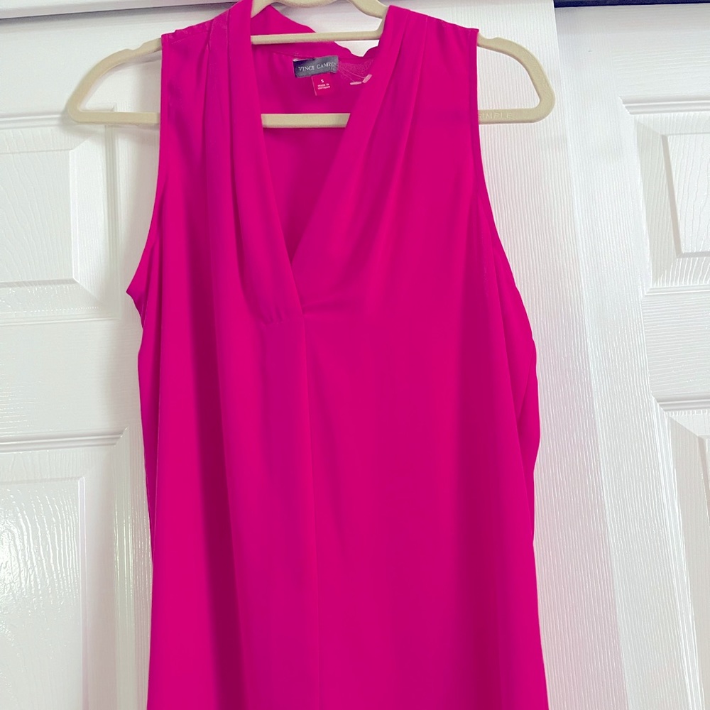 Vince Camuto Hot Pink Top